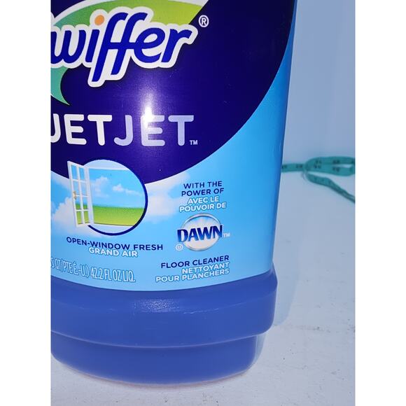 Swiffer WetJet w/ Dawn Open Window Fresh Multi Surface Floor Cleaner 42.2 FL OZ - Picture 3 of 7